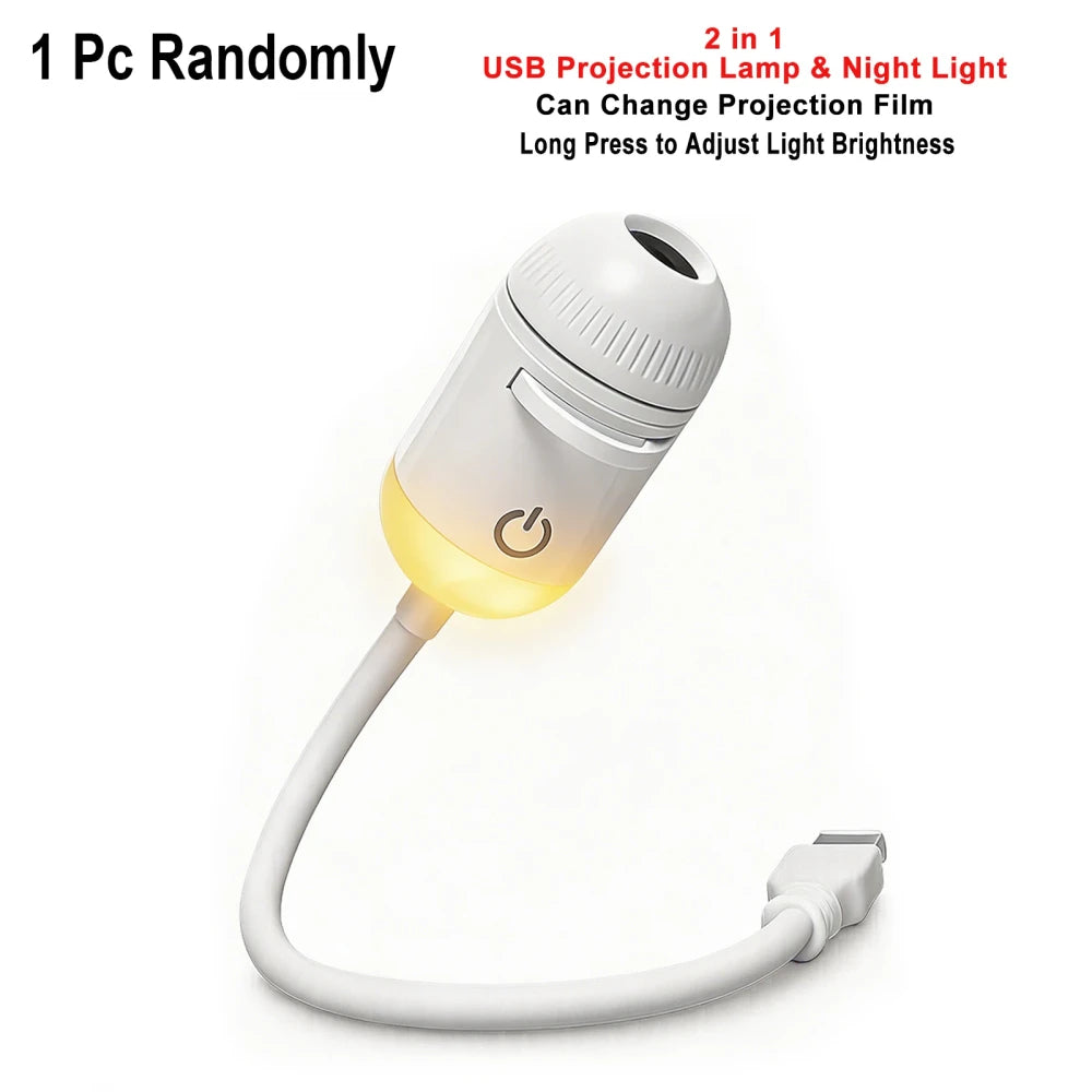 USB Car Atmosphere Projector