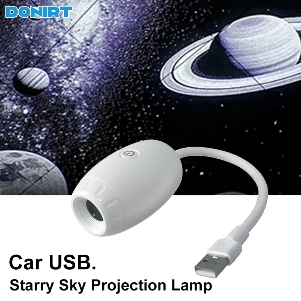 USB Car Atmosphere Projector